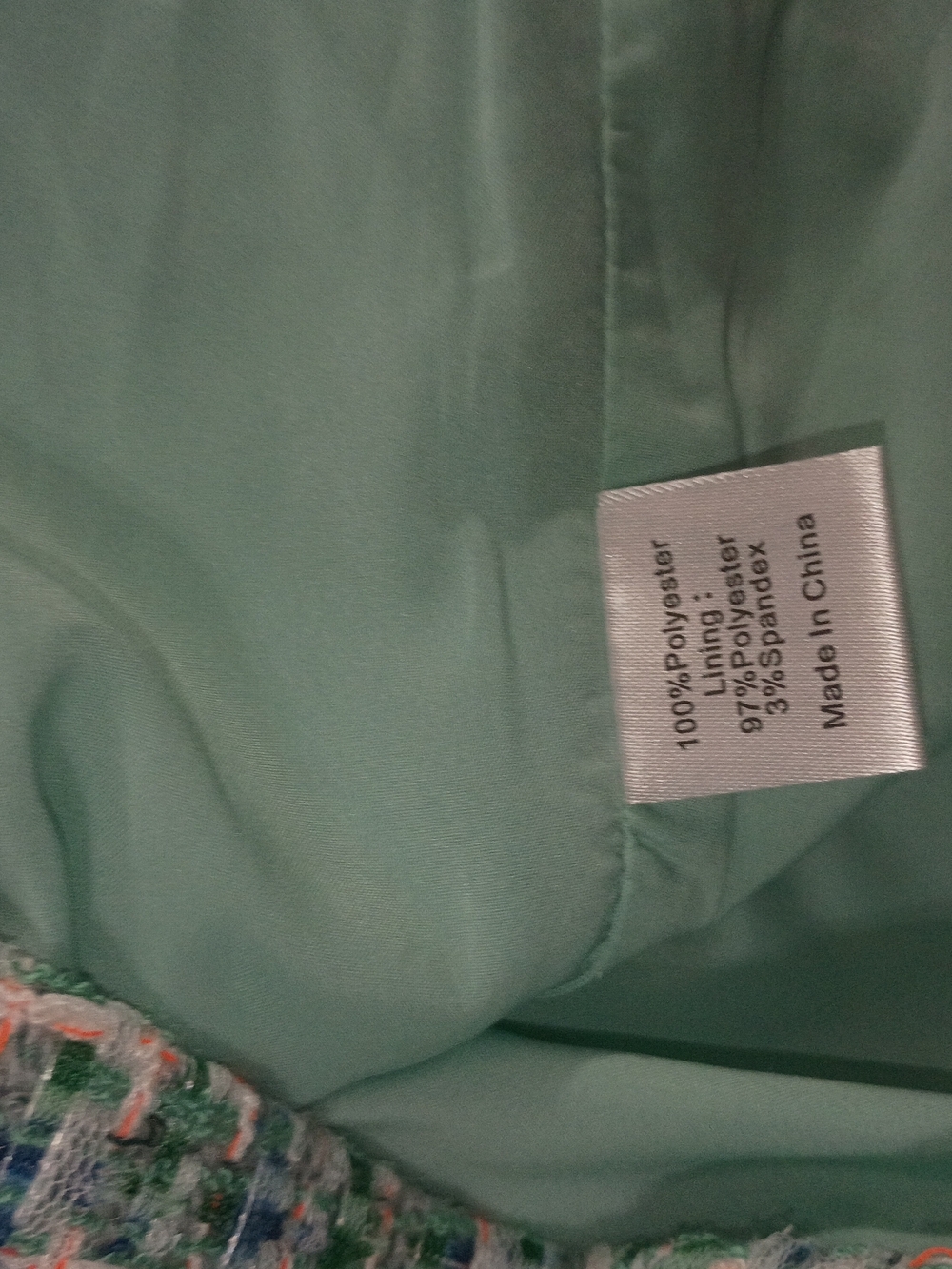 Tuckernuck Mint Tweed Mini Shift Dress - Picture 12 of 12